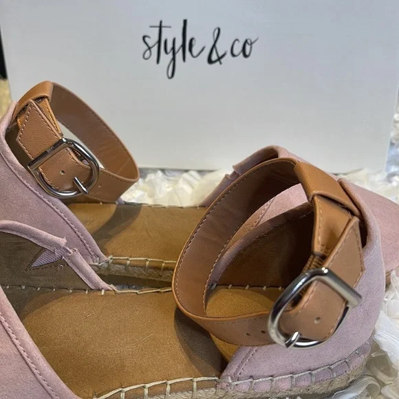 Style Co Pink Flats Size 7 - Picture 6 of 6